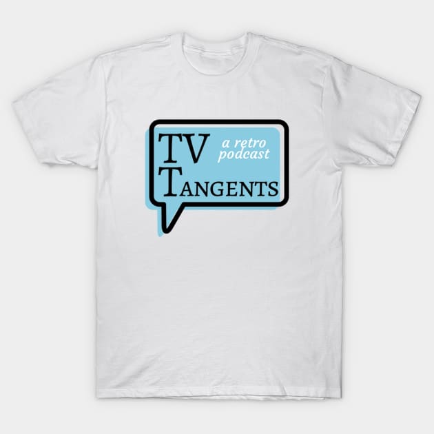 TVT Talk Logo T-Shirt by TVTangents